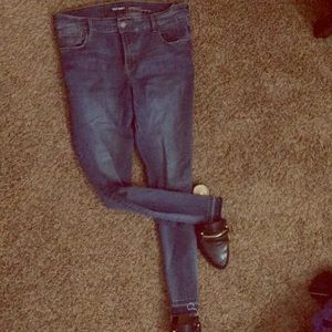 2 pair: Old Navy Rockstar Jeans + built-in sculpt